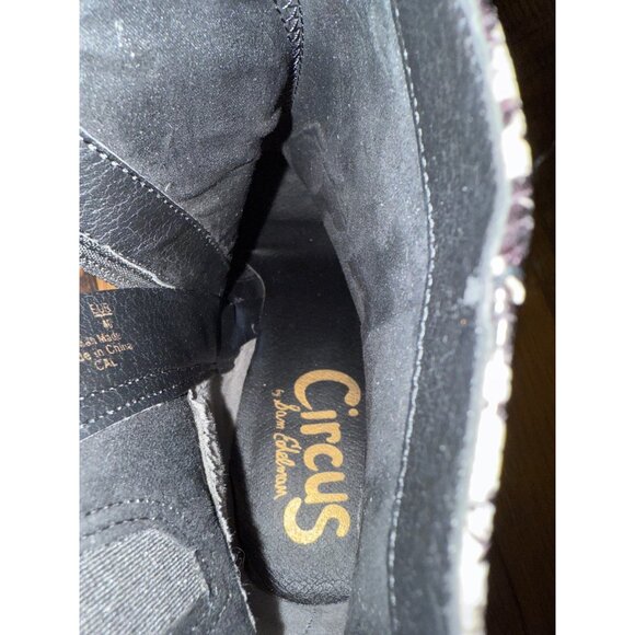 CIRCUS Sam Edelman CAL Snakeskin Embossed Boot Bootie Size 10 - Picture 13 of 14